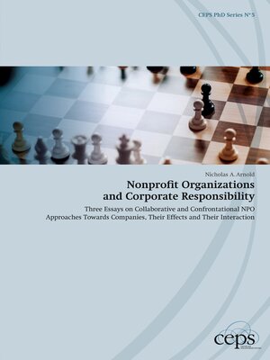 cover image of Nonprofit Organizations and Corporate Responsibility